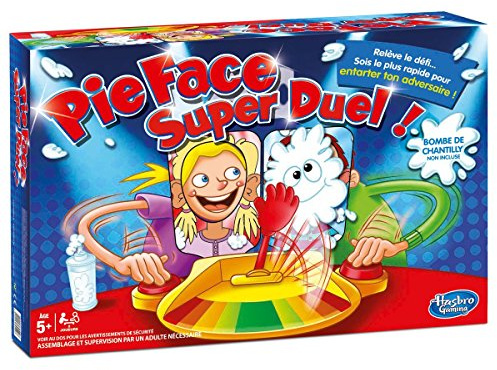 Hasbro - C0193 - Gaming - C01931010 - Pie Face Super Duel - Le Jeu De La Chantilly
