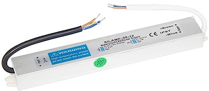 Transformateur 220V 12V IP67 30W DC 2.57A - SILAMP