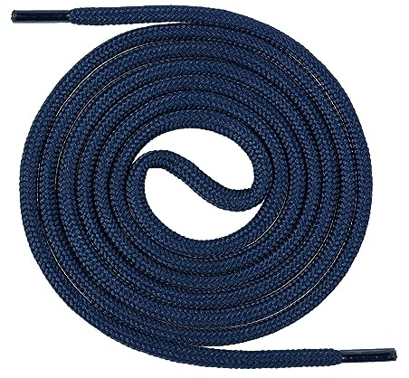 Mount Swiss© skoband rund ø 4,5 mm I premium snören enkel rivtålig av slitstark polyester för vandringsskor arbetskor bergs- och vandringsskor I Shoe-Laces längder 70–220 cm