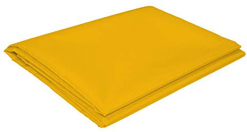 sunprotect 12521 Sonnensegel für Seilspann-Markise, 3,3 x 1,4 m, Sonnenschutz für Pergola Wintergarten Terrasse, gelb
