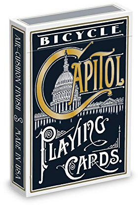 Bicycle Fournier Capitol 1043624 Kartendeck, klassisches Deck aus der Kollektion