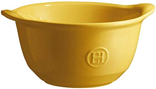 Emile Henry EH902149 Bol à gratiner, Céramique, Jaune Provence, 0.55 litres