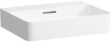 Laufen VAL Aufsatzwaschtisch, ohne Hahnloch, mit Überlauf, US geschl. 550x420, weiß, Farbe: Weiß mit LCC - H8162824001091