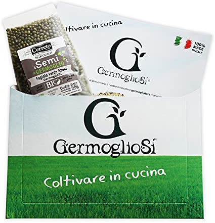 Semi da germoglio Fagiolo Verde Azuki Confezione RISPARMIO da gr.190