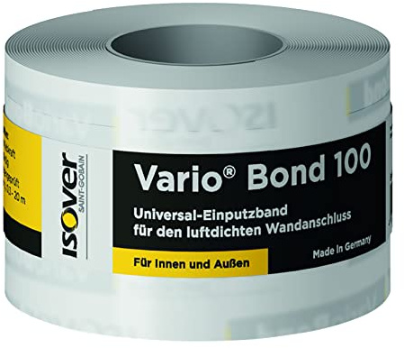 ISOVER Vario Bond 100 - Universal-Einputzband für den luftdichten Anschluss