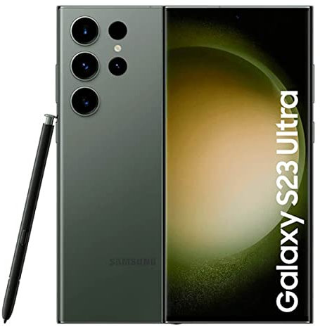 Samsung Galaxy S23 Ultra SM-S918B 17.3 cm (6.8) Android 13 5G USB Type-C 8 GB 256 GB 5000 mAh Green (Renewed)