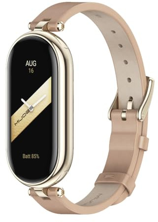 MIJOBS Ersatzarmband für Xiaomi Mi Band 10/9/8, einfache Installation Intelligentes Edelstahlband, Stil verstellbares Metallband für Xiaomi 10