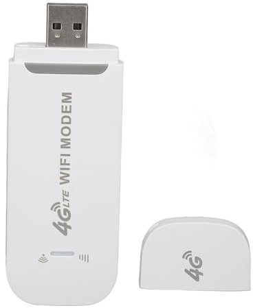 GOWENIC Módem WiFi USB 4G LTE, Enrutador 4G Portátil, 150 Mbps Compatible con 8 Usuarios, Mini Enrutador Portátil con Punto de Acceso de Viaje Desbloqueado 4G Dongle para Windows para