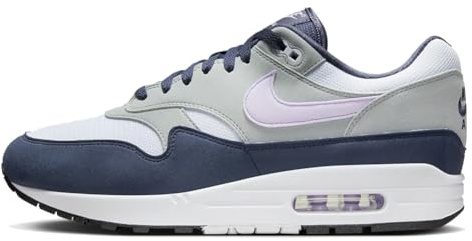 NIKE Sneakers da Uomo, Calcio Grigio/Lilla Bloom, 40