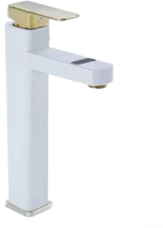 Zilimontt Digital Display Temperature Hot and Cold Water Faucet Electric Water Taps,Tankless Electric Heater Kitchen Taps, Without Two Inlet Pipes