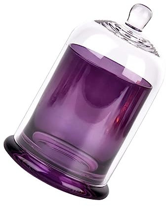 KICHOUSE Glass Aroma Cup Glass Cover Home Aroma Cup Adornment Wedding Decor Simple Yet Decorative Design