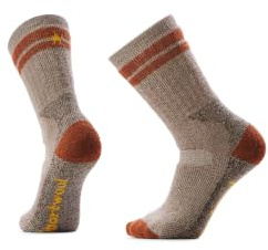 Smartwool, Men's, Mountaineer Maximum Cushion Tall Crew Socks, Fossil, Large