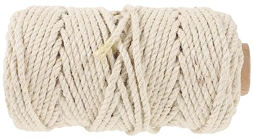 HEMOTON Cuerda De Sisal para Árbol De Gatos DIY Cuerda De Cáñamo Natural para Manualidades De Jardín Decoración del y Rascadores Reemplazables para Gatos