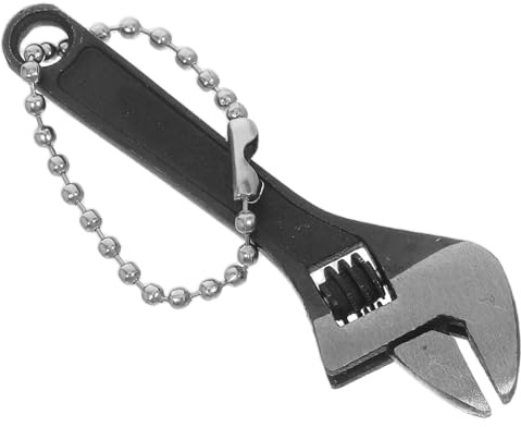 ERINGOGO Llave Inglesa Pequeña Ajustable Mini 2.5 Pulgadas 68 Mm Acero Negro Multifuncional Portátil Para Electrónica Bicicletas Reparaciones Precisión Ergonómica