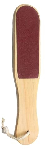 Zambuph Raspa Manico in legno Lima per piedi Pedicure Piedi incrinati Rimuove il tallone Corpo Duro Pelle morta Callo Uomini Strumenti per la cura della salute, tipo2