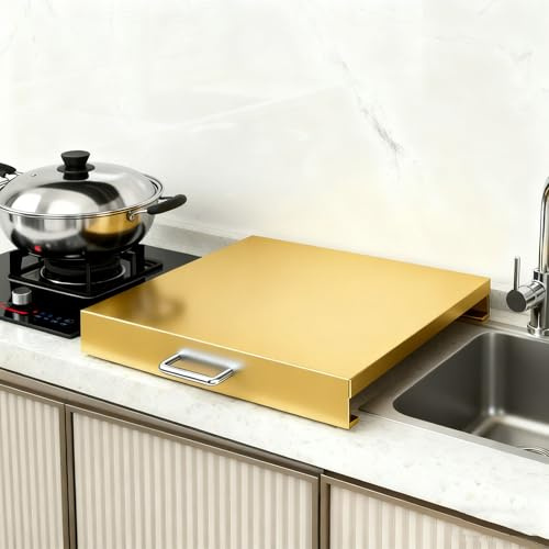 Gas Cooker Covers Tops, Gas Hob Cover Plate Stove Top Covers with Handles for Countertops, Electric Stove Range and Expanding Kitchen Space