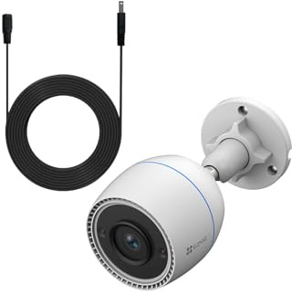 EZVIZ C3TN 1080P Outdoor Security Camera and 5M DC12V CCTV Power Supply Extension Cable bundled product
