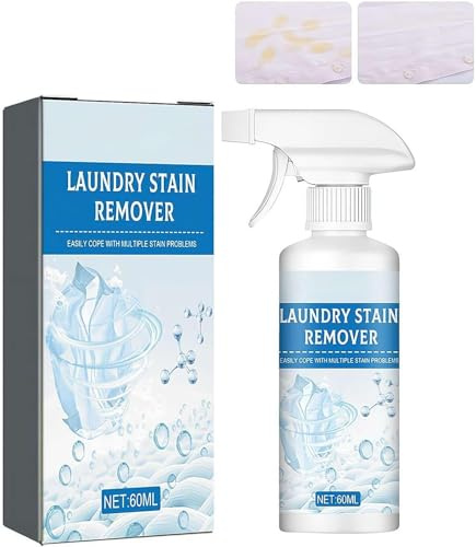 Clothing Emulsifier, Non Ionic Emulsifiers Cloth Cleaner, Cloth Cleanse Clothing Emulsifier, Powerful Laundry Stain Remover Spray, Fabric Cleaner for Clothes Care, Gentle on Most Fabrics (1PC)