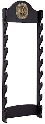 Haller 80997 Wandhalterung für 8 Samurai, Unisex-Erwachsene, Mehrfarbig, 2,95 kg