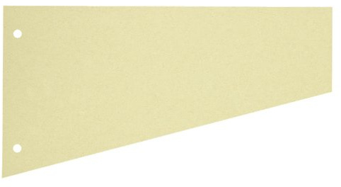 100 Herlitz Trennstreifen / chamois / 190 g/m² / 23,0 x 12,0 cm / für DIN A4