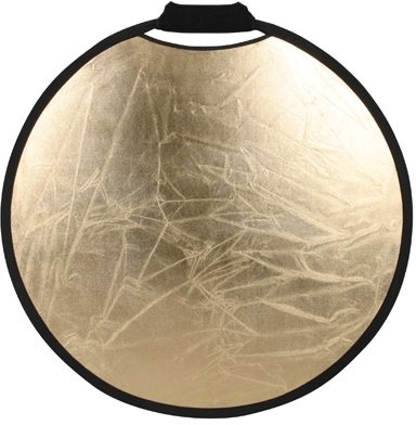 Enjoyyourcamera M-7194-1 Falt-Reflektor mit Handgriff silber/gold