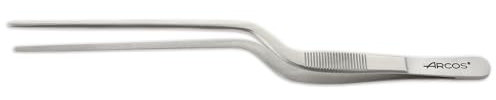 ARCOS Pinzas para Emplatar 200mm en Acero Inoxidable. Utensilio de Cocina Profesional para Presentación de Platos. Gadget Chef. Color Plata