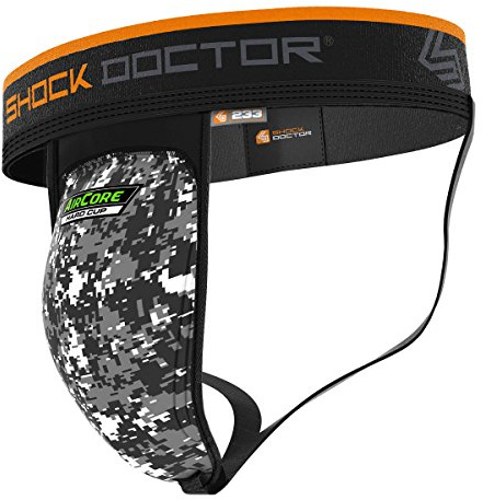 Shock Doctor Herr 's AirCore Hard Cup Supporter XXL svart