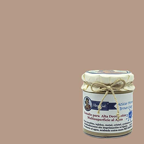 Mary Paint | Pintura para muebles efecto Chalk Paint, Azúcar Moreno Ref. 1000003-250ml