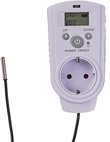 edi-tronic Universal Thermostat LCD Display digital Temperaturschalter Heizen Kühlen Klima