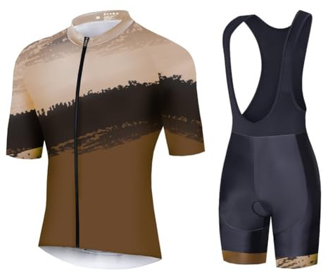 UGLY FROG Herren Radtrikot Top Kurzarm Schnelltrocknend Atmungsaktiv Fahrradbekleidung （Tops sind separat erhältlich）