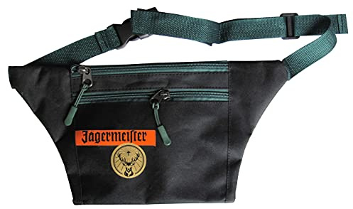 J ä g e r m e i s t e r - Bauchtasche mit 2 Fächern - 30 x 16 cm