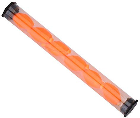 VOBOR Fliegenfischen Streikindikatoren - Float Foam Streikindikator, Fliegenfischen Boje Bobbers Angelzubehör Für Fliegenfischen (6 Teile/Satz) (Farbe : Orange)