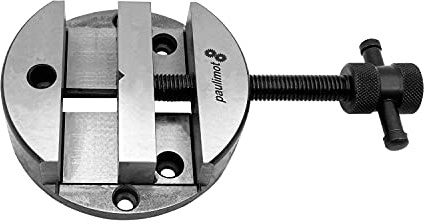 PAULIMOT Schraubstock für Teilapparate Ø 100 mm, Backenbreite 80 mm