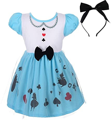 Lito Angels Wonder Girl Princess Fancy Tulle Dress Costume with Accessories for Baby Kids Girls Age 18 Months to 5 Years