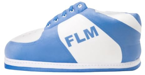 FLAMINGUEO CIABATTE PANTOFOLE GIGANTI AZZURRE HAWKIS