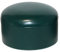 Lot de 8 capuchons de clôture pour poteaux - Pour tube rond de 48 mm - En PVC robuste (vert)