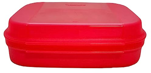Tupperware Naschkätzchen 1,1 L niedrig lachs flamingo Bellevue Vorratshaltung Vorrat Apollo Brotdose Keksdose Vorratsdose