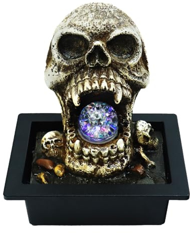 Custom Pro Skull Tabletop Fountain