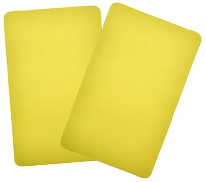 2 Stück Repair Patch, 20 x 12 cm Kunststoff Wasserdicht Pool Flicken Zuschneidbar Zelte Reparatur Aufkleber Plane Reparaturflicken für Markisen Regenjacke Schlauchboot(Gelb)