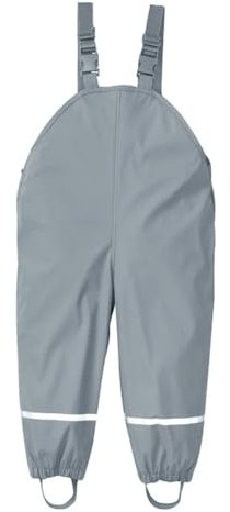 Unisex Kinder Matschhose Regenlatzhose Ungefüttert Wind-und wasserdichte Regenhose Regenbekleidung Wathose regenhosen für Jungen wasserdicht matschanzug Regenjacke für Mädchen Jungen