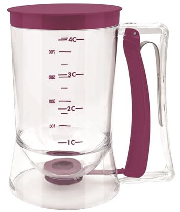 Pancake Dough Dispenser - Cupcake Dough Separator, Baking Tool Pancake Dough Separator | Precision Dough Dispenser with Measuring Label, Dispenser