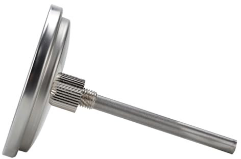 50–400 ℃/37.8–426.7 °C Ofenthermometer für Lebensmittel, Fleisch, Grills, Edelstahl, M8 x 1 Gewinde, runde Zifferblätter, Temperaturmessgerät
