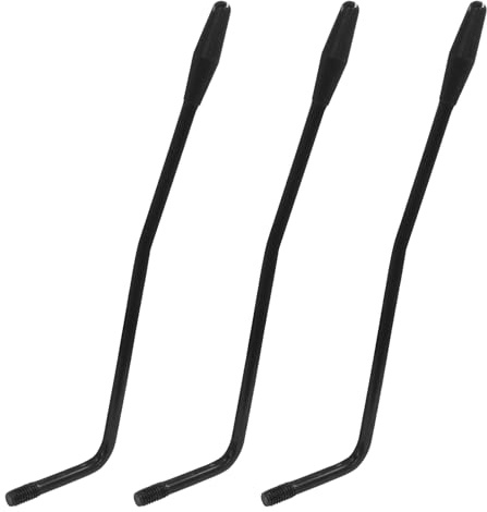 Piutouyar 3 Pack Tremolo Arm Whammy Bar 6 mm, Black Electric Guitar Whammy Bar Metal Thread Tremolo Arm with Tip