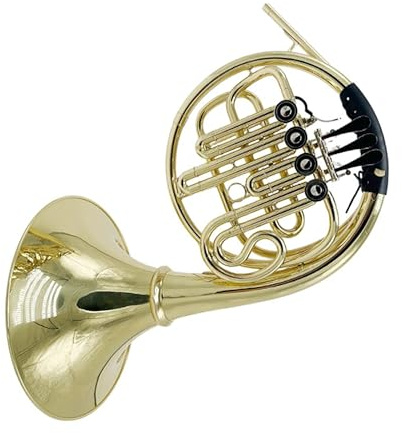 Doppeltes Waldhorn B Dur Einreihig Dreistimmig Viergeteilt Waldhorn Blasinstrument(3)