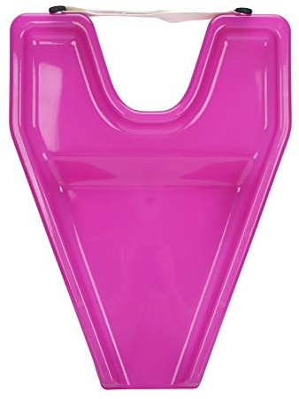 Bärbar hårtvättbricka Schampo Skölj nackstödsbassäng Ergonomisk design för äldre funktionshindrade Gravida kvinnor Hemmasalongsanvändning Slitstarkt Säkert Ej giftigt Material (Rosa)
