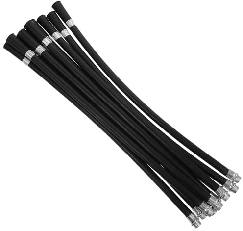 MAGICLULU 10 Pièces Tuyaux d'Extincteur à Eau Flexibles en Plastique Embout Facile à Installer pour Utilisation Divers Scénarios d'urgence