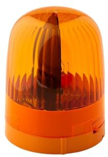 HELLA 2RL 007 550-021 Halogen Rundumleuchte - KL Junior - 12/24V - gelb (amber) - Anbau/geschraubt - für Traktor, LKW, Gabelstapler