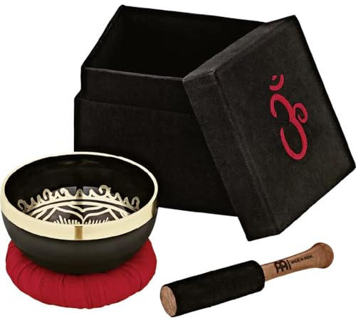 Sonic Energy Klangschale Om Series – 300 g – Für Meditation & Klangheilung – Inkl. Schlägel, Ring & Geschenkbox (SB-OM-300)