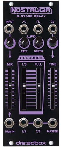 Dreadbox Nostalgia Black Light - Effekt Modular Synthesizer