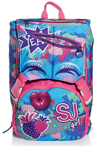 SJ GANG STYLE JAM GANG Zaino Estensibile, Flip System, Per bambine e ragazze, Scuola elementare, Tempo libero